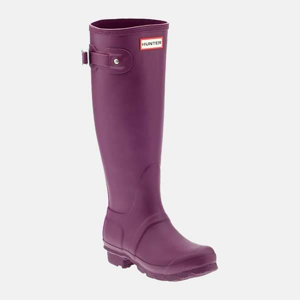 Botas Hunter en color morado
