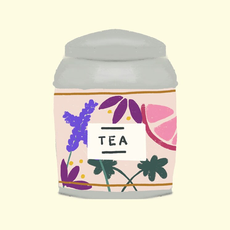 Caja de té