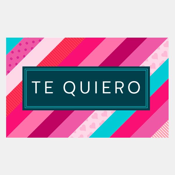 Una tarjeta regalo de San Valentín