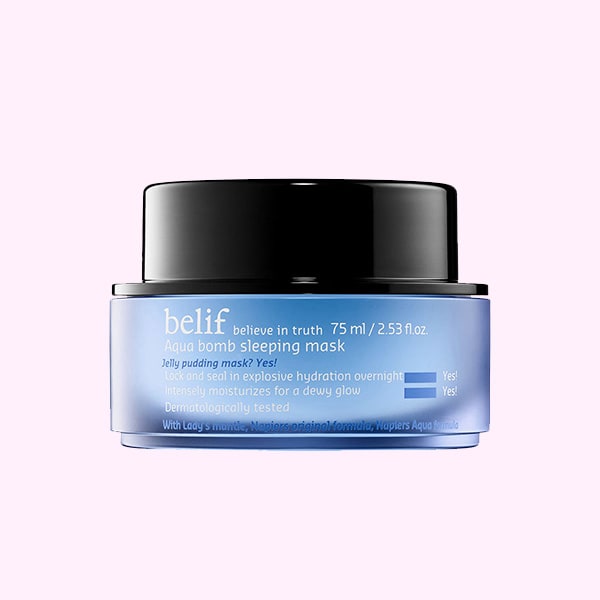 Mascarilla de noche hidratante