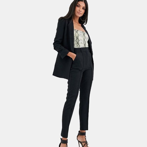 Traje de chaqueta negro
