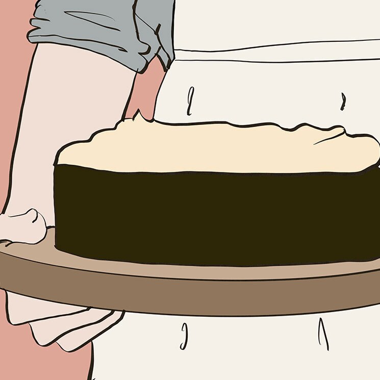 Ilustración de moldes para tartas