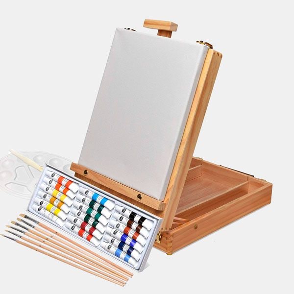 Maletín pinturas con lienzo - Comprar