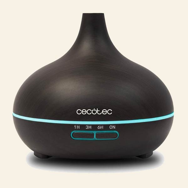 Cecotec Humidificador Ultrasónico y Difusor de Aromas con Temporizador