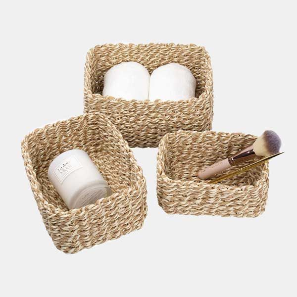 Conjunto de cestas para organizar