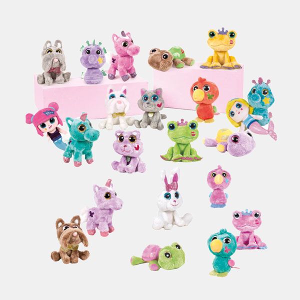Peluches con forma de animales