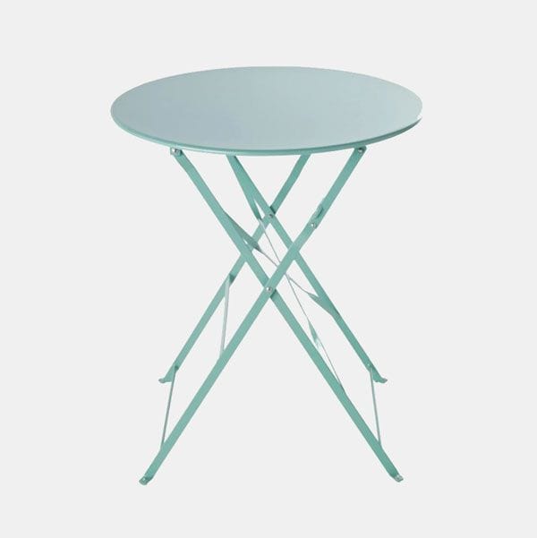 Mesa redonda plegable