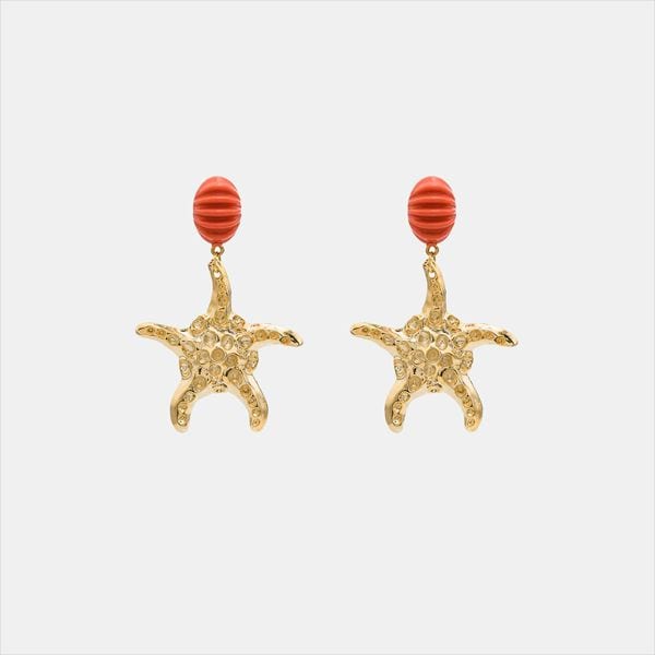 Pendientes de estrella de mar