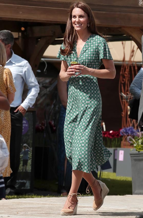 Kate Middleton con alpargatas de Castañer