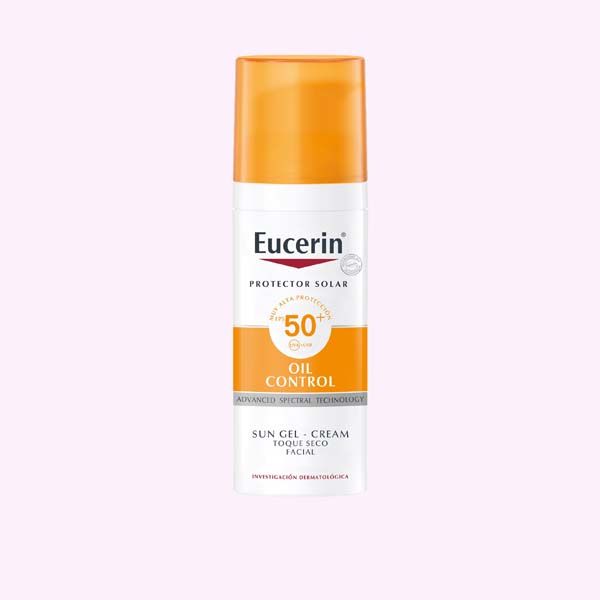 Crema solar en gel para pieles grasas