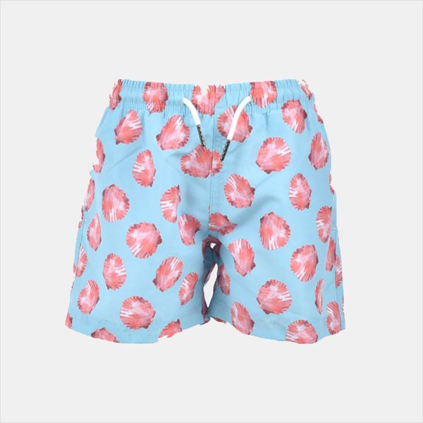 Bañador de niño con estampado de conchas