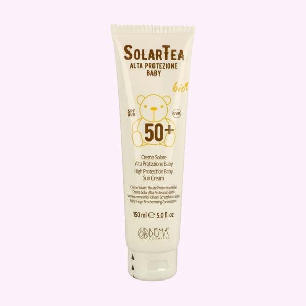 Crema solar con alta protección