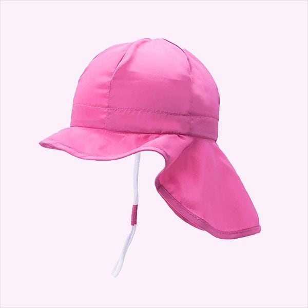 Gorra con protección solar