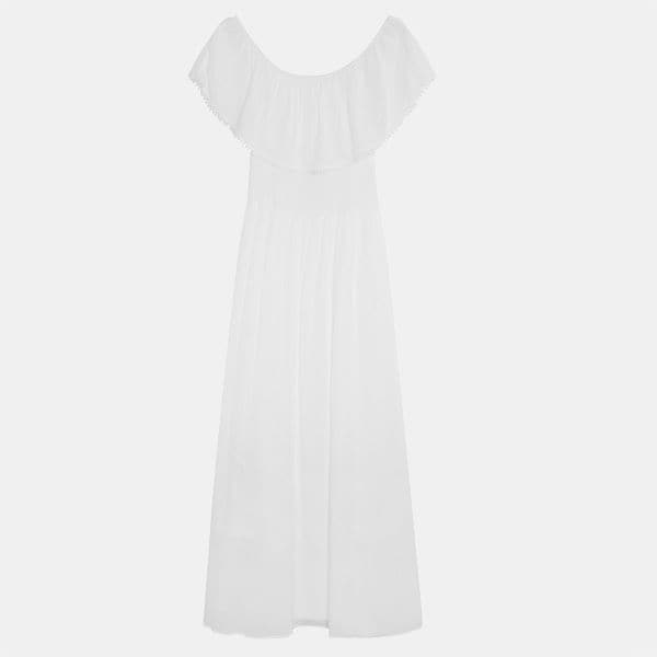 Vestido con volante