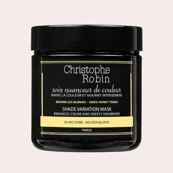 Mascarilla para Cabello Teñido Christophe Robin Blond Doré 