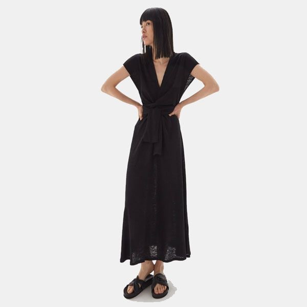 Vestido de lino 100%