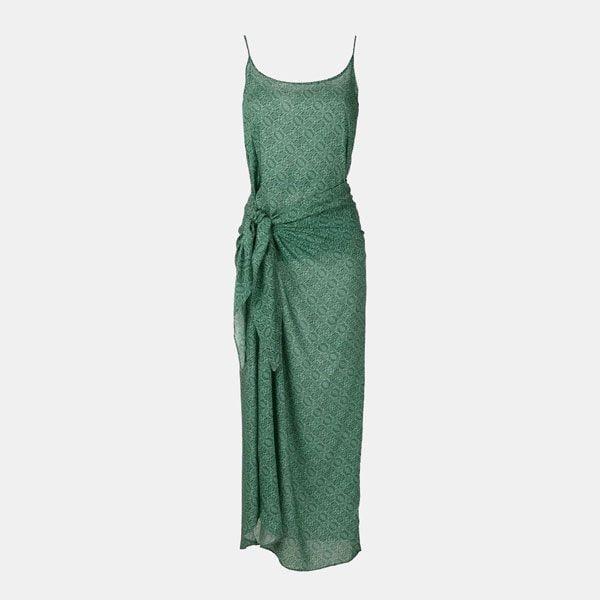 Vestido de playa anudado