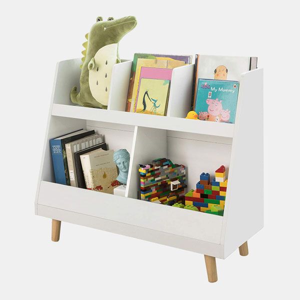 Librería y organizador de juguetes