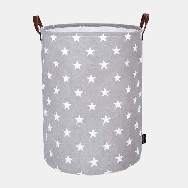 Cesta de tela con asas