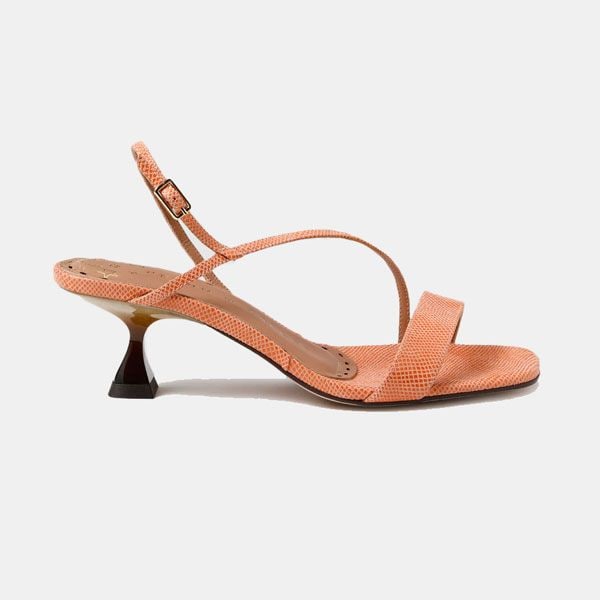 Sandalias con tacón 'midi'