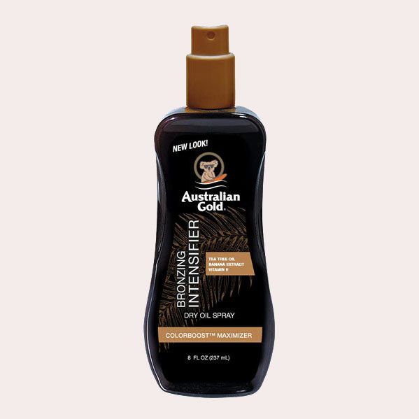 Aceite seco acelerador del bronceado