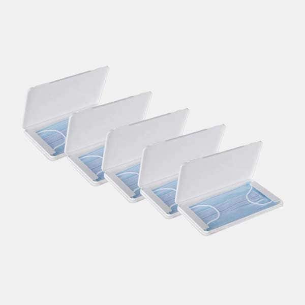 Pack de 5 cajas de almacenamiento