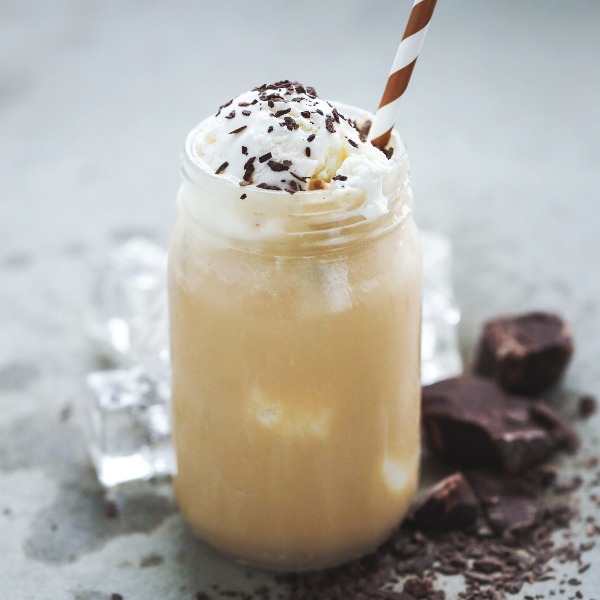 Capuccino Frappé receta casera