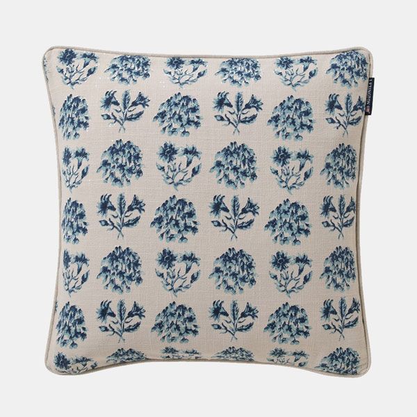 Funda de cojín con estampado floral