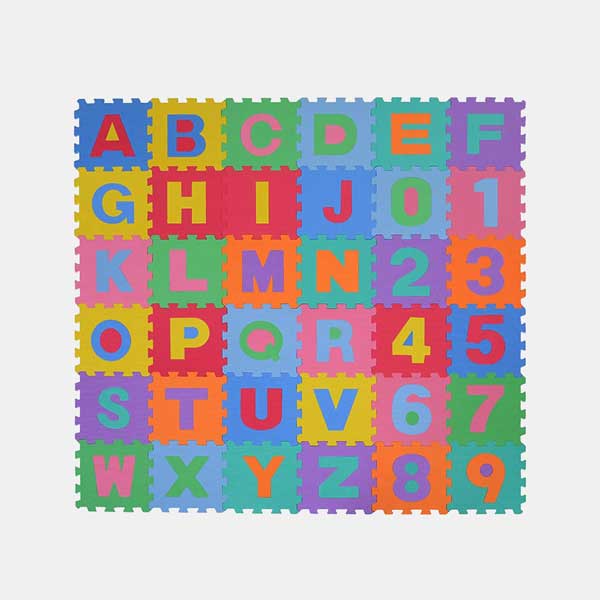 Meliya diseño de Animales Puzzles de Madera Coloridos para Aprender a Aprender a Aprender a Letras y números 