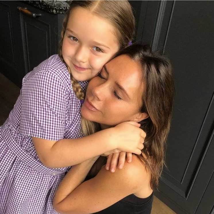 Harper y Victoria Beckham