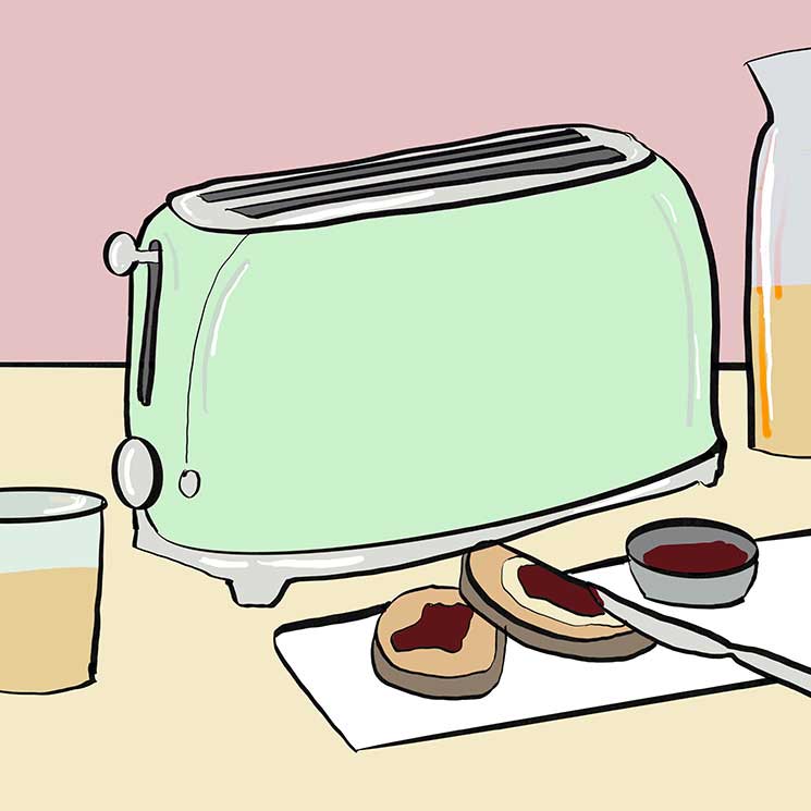 Ilustración 'brunch' en casa