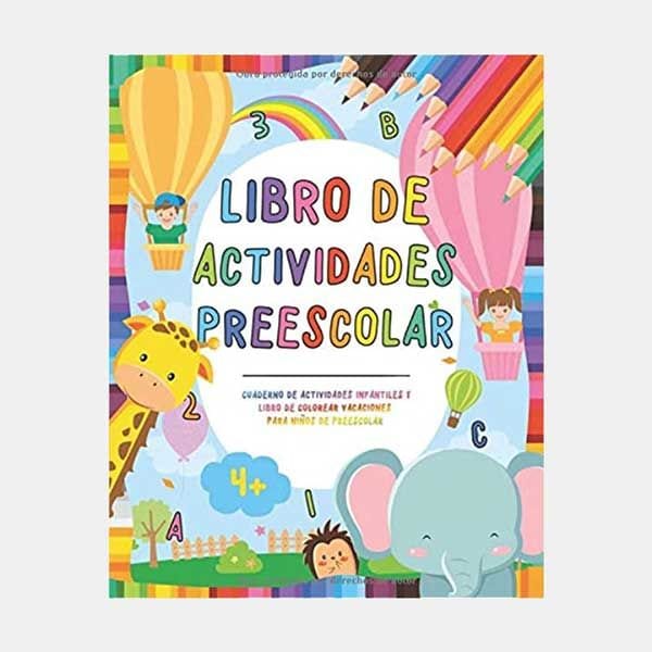 Libro de actividades para niños de preescolar