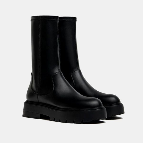 Botines plataforma ajustados