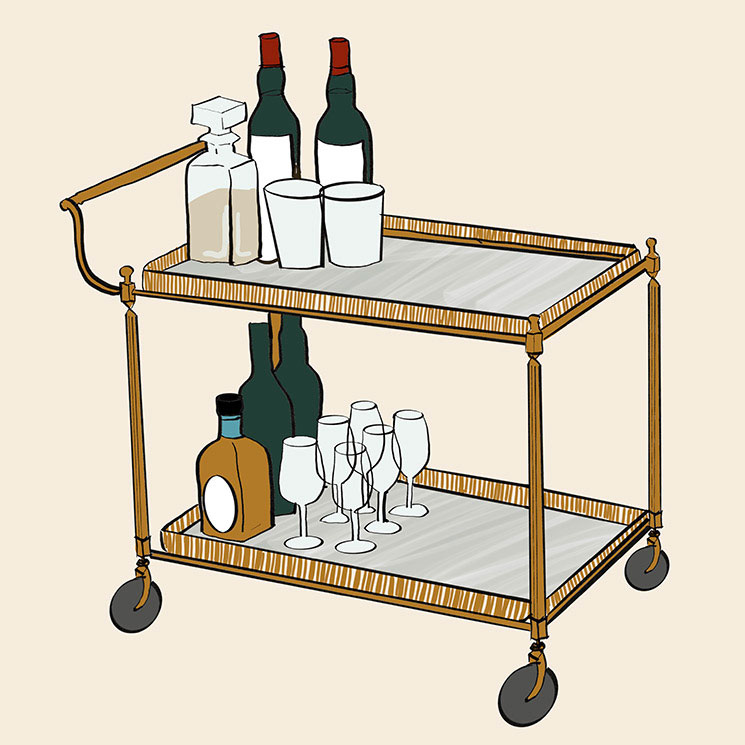 Ilustración minibar