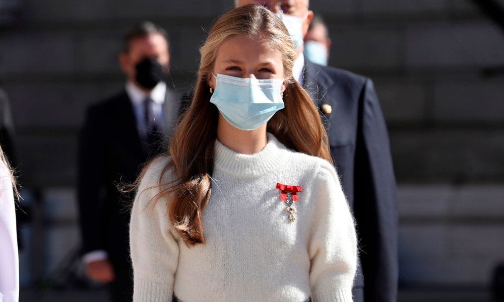 Tú también puedes copiar el top de punto más calentito y estiloso de la princesa Leonor