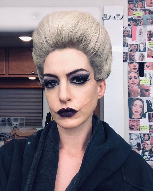 Maquillaje de Halloween los looks más sencillos y favorecedores halloween ojos negros Maquillaje de Halloween los looks más sencillos y favorecedores