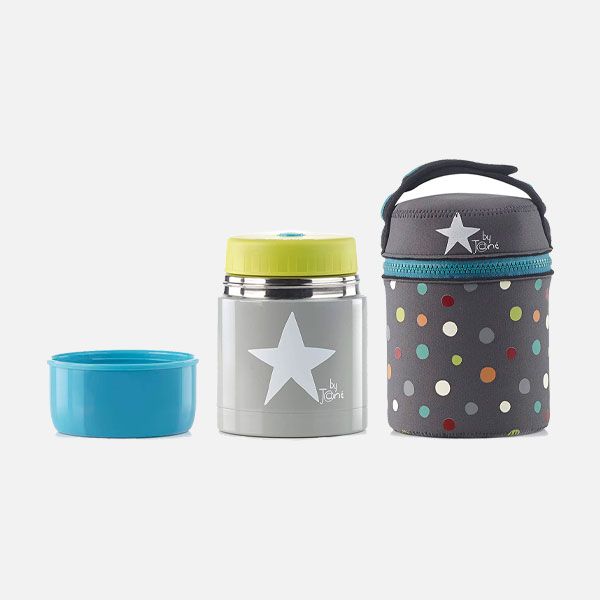 Jané Termo para Papilla en Acero Inoxidable, Capacidad 550 ml