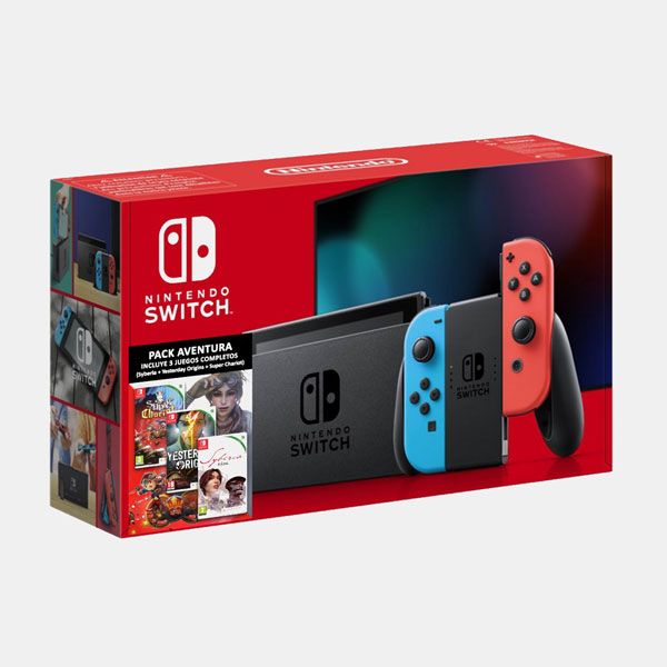 Nintendo Switch Pack Aventura para los amantes de los videojuegos