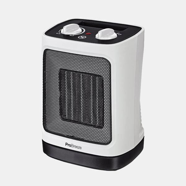 Calefactor de bajo consumo para el baño