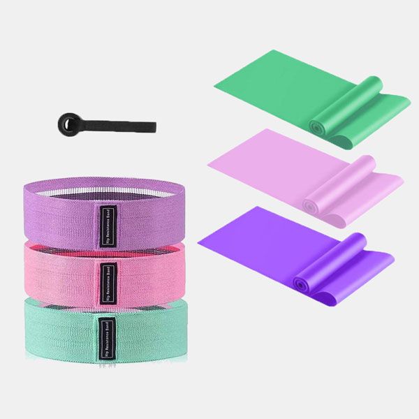 Set de bandas y anillos elásticos
