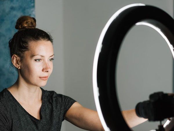 Anillo de luz para fotografías