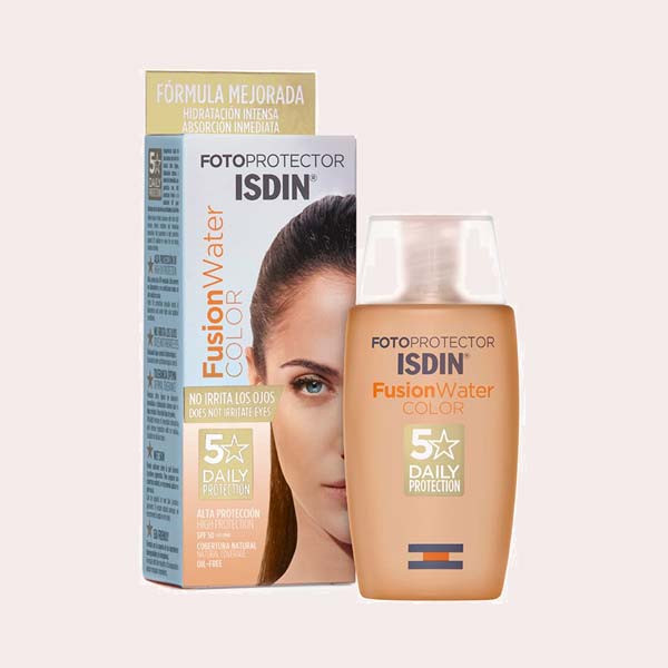 Para los días más calurosos: Isdin Fusion Water Color SPF50