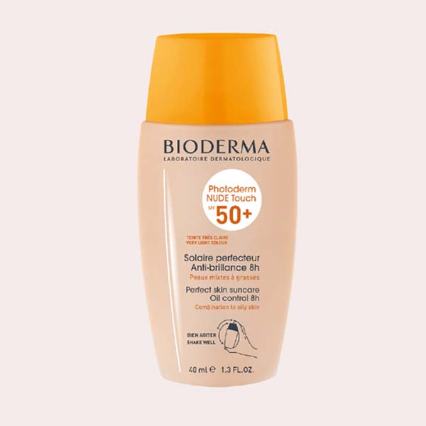 Para las pieles más claritas: Photoderm Nude Touch SPF50+ de Bioderma