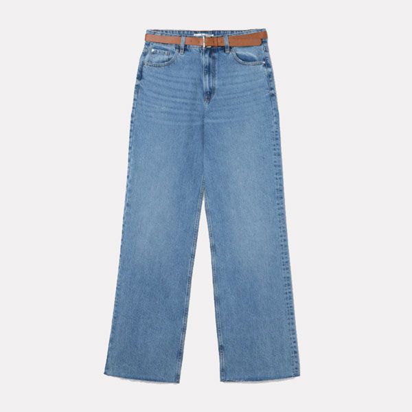 Pantalones vaqueros con cinturón