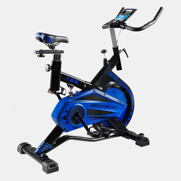 Bicicleta estática con pantalla LCD
