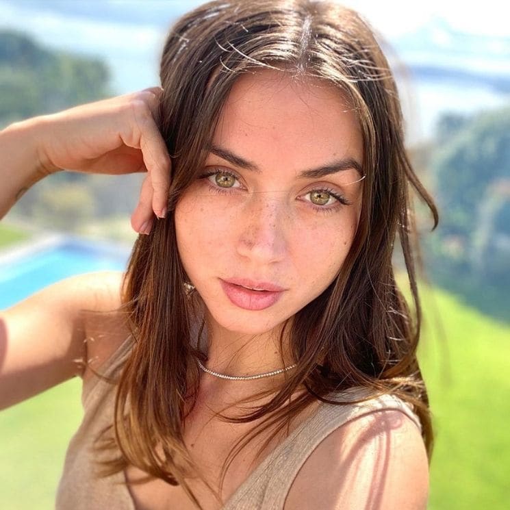 Ana de Armas sin maquillar