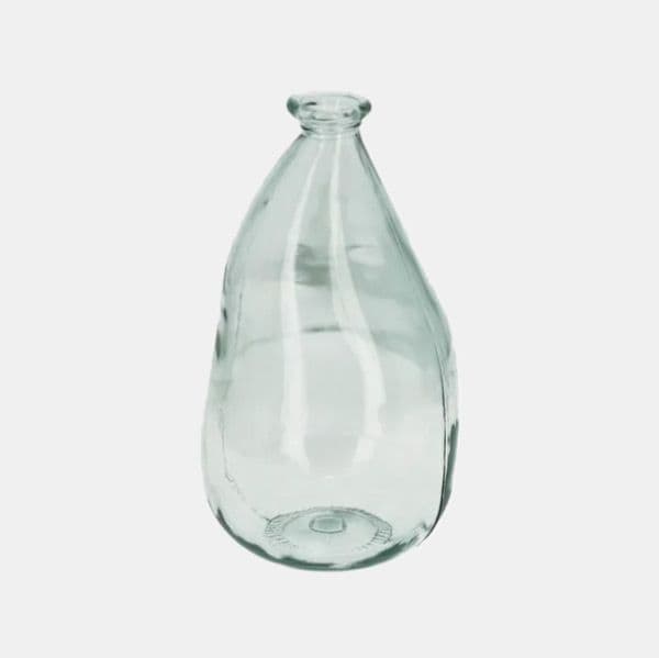 Un jarrón de cristal