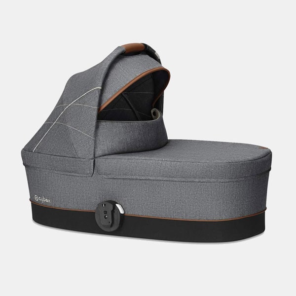 Capazo gris Gold Cot S de Cybex