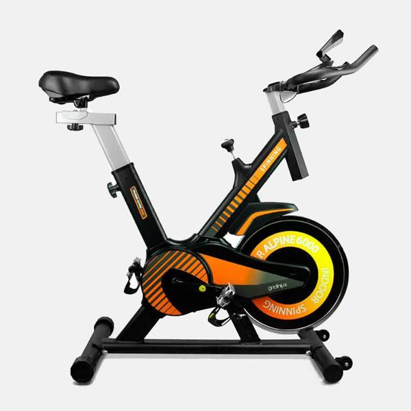 Una bicicleta estática