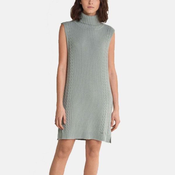 Vestido tipo chaleco de punto